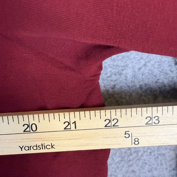 Peruvian Connection Red Oversized hooded Tunic XL - Picture 8 of 9